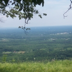 View from escarpment